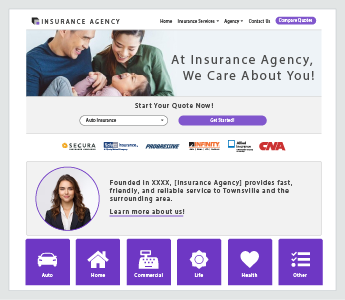 Screenshot of Agency Websites