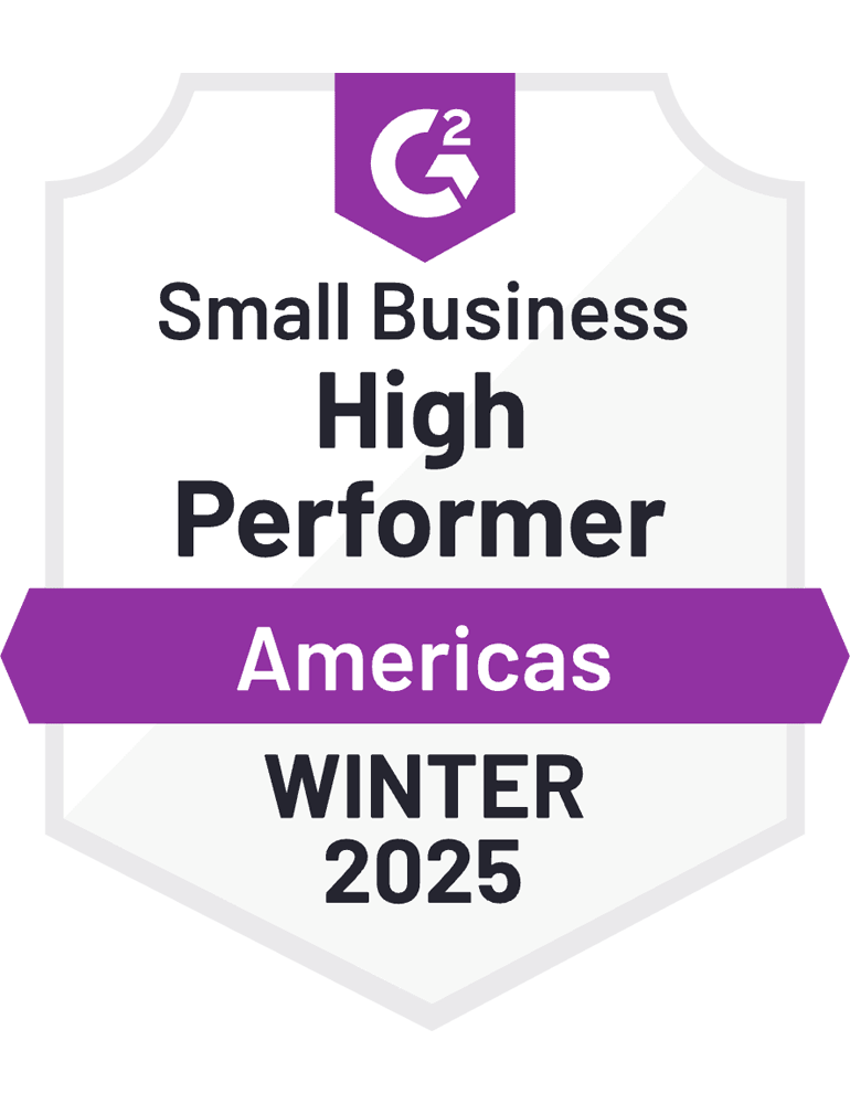 High Performer Small Business Winter 2025